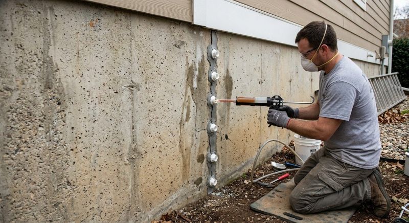 Basement Crack Repair in Sarasota, FL