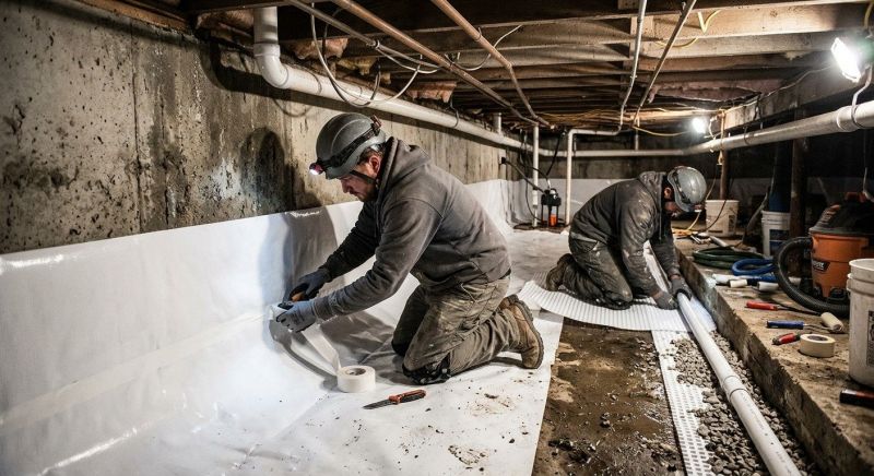 Basement Seepage Repair in Birmingham, AL