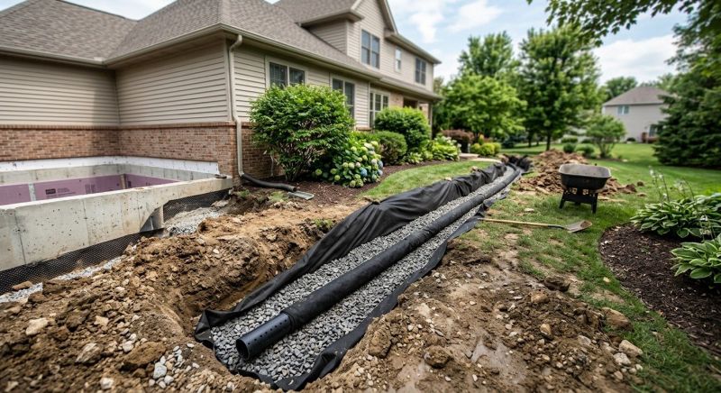 Drain Tile Installation in Tuscaloosa, AL