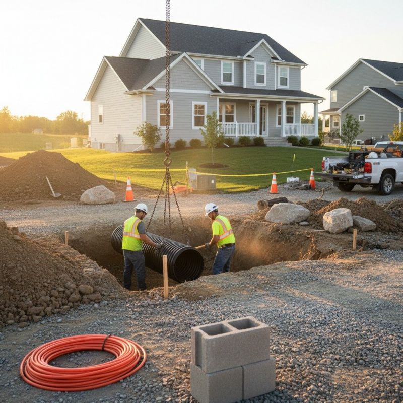 Drainage Culvert Installation in Tuscaloosa, AL