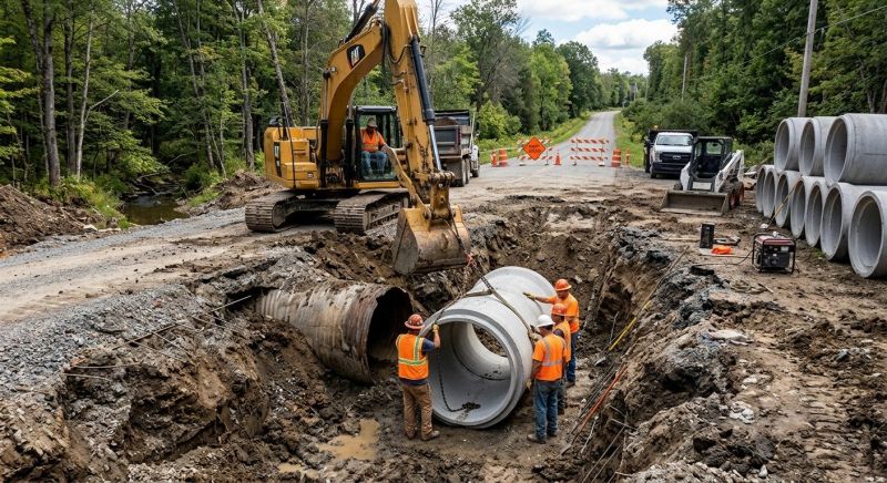 Driveway Pipe Repair in Tuscaloosa, AL