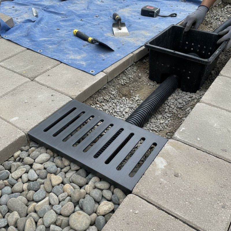 Porch Drainage Installation in Tuscaloosa, AL