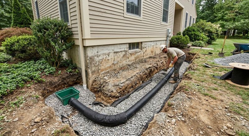 Retaining Wall Drainage in Birmingham, AL