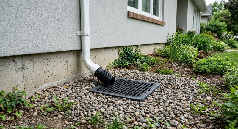 Sidewalk Drainage Installation in Birmingham, AL