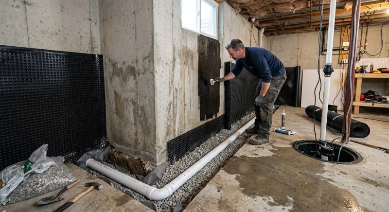 Wall Waterproofing in Tuscaloosa, AL